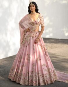 Raw Silk Lehenga