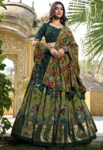 Tussar Silk Lehenga