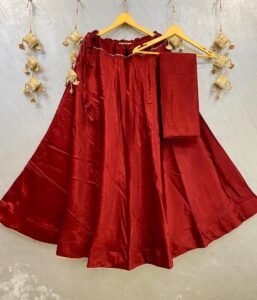 silk skirt